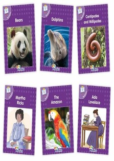 Jolly Phonics Readers, Nonfiction, Purple Level (Pack of 6)